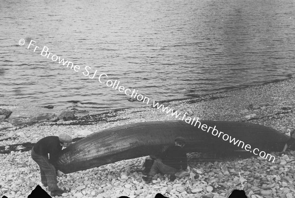 TWO BOYS WITH CURRACH